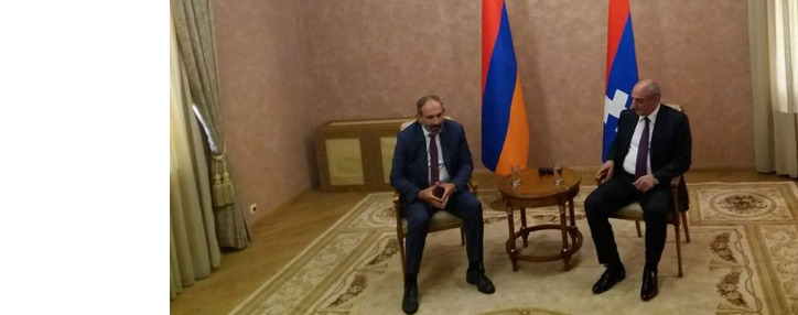 Artsakh president congratulates Pashinyan on winning snap elections 
