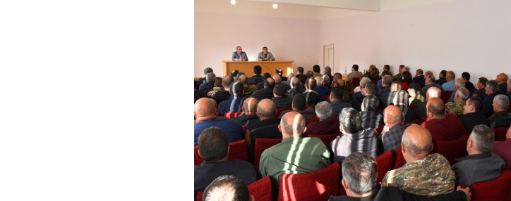 Արցախի նախագահն Ասկերանի շրջվարչակազմի պատասխանատուների հետ քննարկել է անվտանգության ապահովմանն առնչվող հարցեր