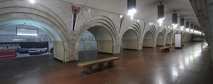 В Ереване изменен временной график движения поездов метро