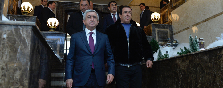 Հայաստանի նախագահը ներկա է գտնվել Ծաղկաձորում ժամանցային նոր կենտրոնի բացմանը