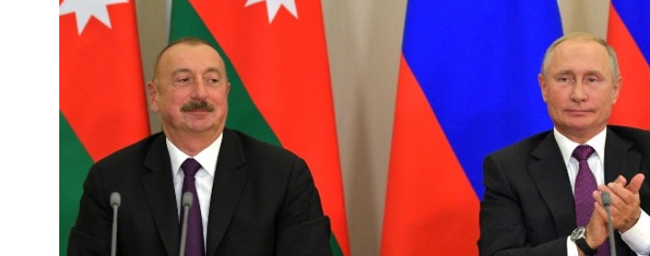 Президенты России и Азербайджана обсудили реализацию договоренностей по Карабаху