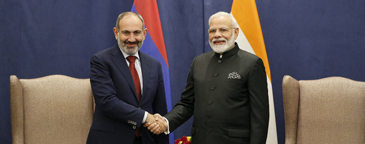 Пашинян и Моди подчеркивают важность дальнейшего развития сотрудничества между Арменией и Индией