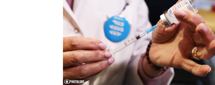 Минздрав: в Армении сделано более 2,13 млн. прививок против COVID-19