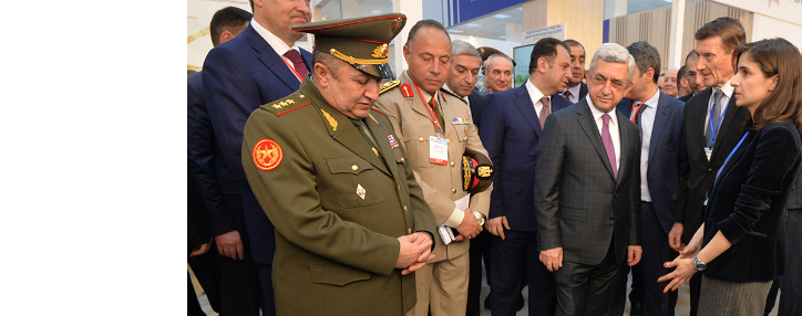 ArmHiTec armaments exhibitions opens in Armenia