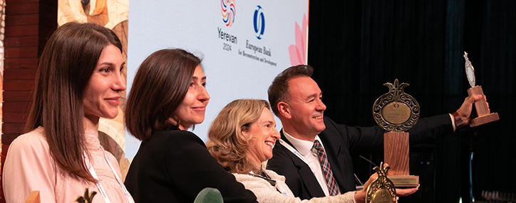 Перечень наград Америабанка в сфере торгового финансирования пополнился четырьмя престижными наградами от ЕБРР и МФК