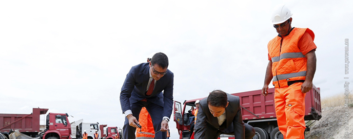 Հրազդան գետի վրա 252 մետրանոց կամուրջ կկառուցվի. մեկնարկել է Արգավանդ-Շիրակ նոր ճանապարհի շինարարությունը 