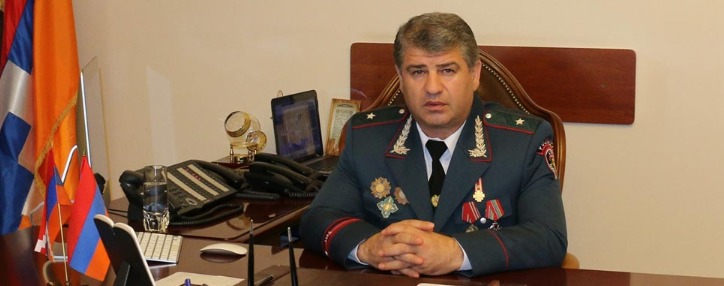 Начальник Полиции Арцаха представил президенту заявление об отставке