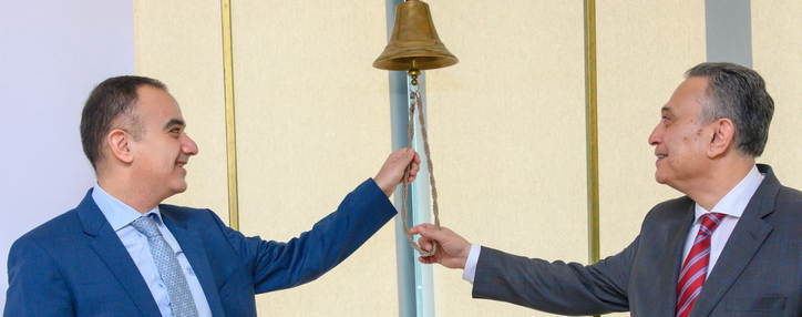 Акции Акба банка прошли листинг на Армянской фондовой бирже (ФОТО)