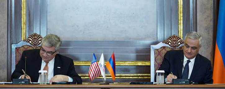 Armenia, USA sign $120 million grant agreement