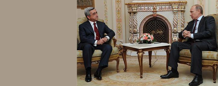 Путин поблагодарил власти Армении за хорошие условия для российского бизнеса