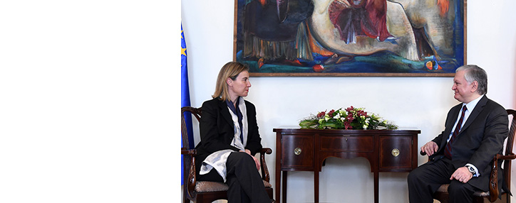 Карабахский конфликт должен быть урегулирован мирным путем - Могерини