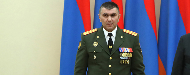 Appeals court arrests General Grigory Khachaturov for two months
