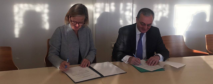 Армения и Швеция подписали соглашение о развитии сотрудничества