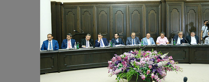 Armenian president reappoints three Cabinet ministers