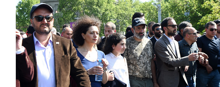 Քայլերթ է անցկացվում վարչապետ Նիկոլ Փաշինյանի գլխավորությամբ