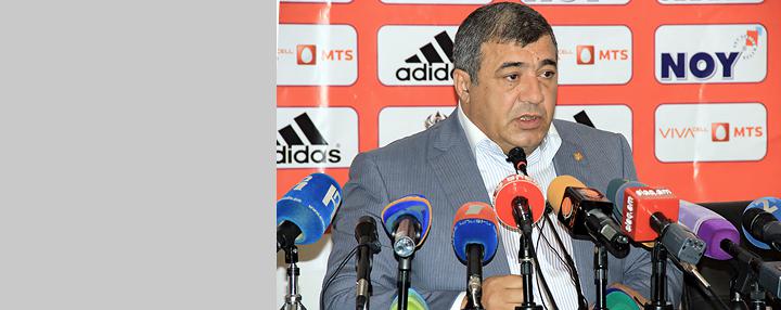 Հայրապետյան. քանի դեռ ես ֆեդերացիայի նախագահն եմ, Մովսիսյանն, Արզումանյանն ու Կասպարովը ոտք չեն դնելու հավաքական