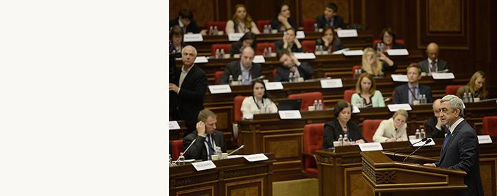 Սարգսյան. «Հայաստանն ազատ խոսքի ու ազատ մամուլի երկիր է»