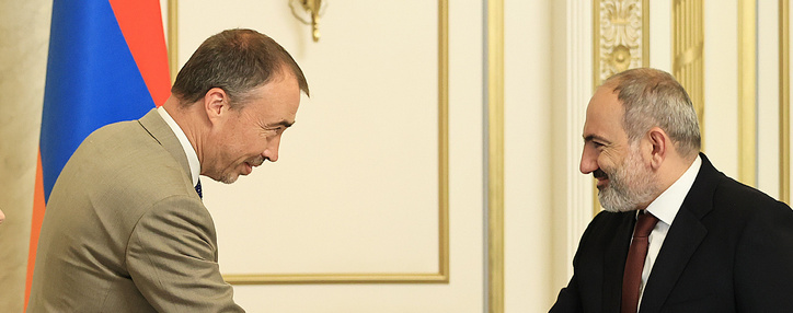 Փաշինյանը ԵՄ հատուկ ներկայացուցչի հետ քննարկել է ԼՂ–ում տիրող իրավիճակն ու հայ–թուրքական հարաբերությունների կարգավորումը