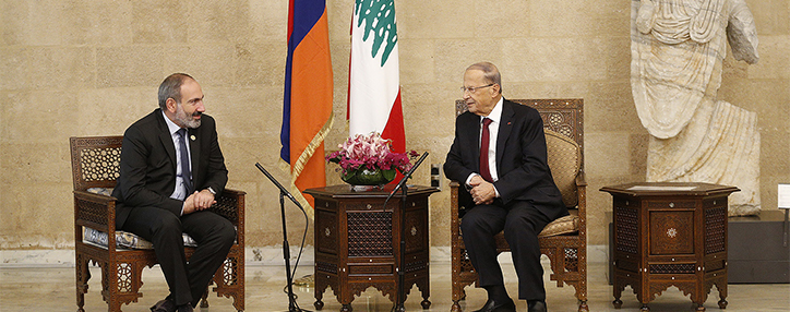 Armenian and Lebanese leaders ready to strengthen ties between two nations