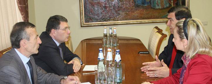 Председатель Госкомитета водного хозяйства Армении обсудил с представителем банка KfW проблемы водоснабжения общин