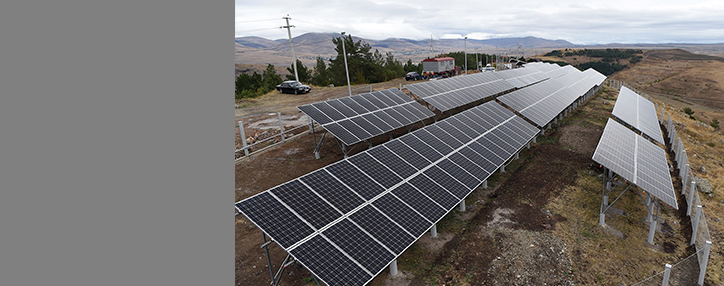 В Армении начата эксплуатация первой гелиостанции мощностью 0.5 мВт 