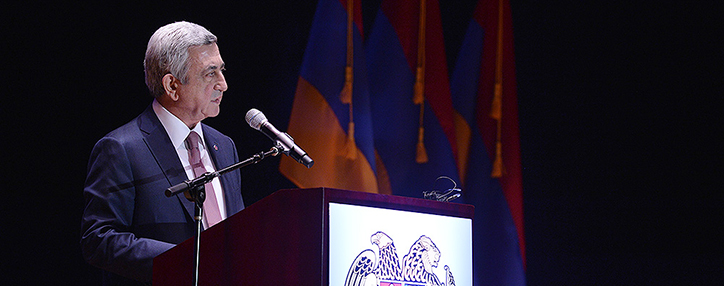 Саргсян: свобода слова и активное гражданское общество являются главными достижениями независимой Армении