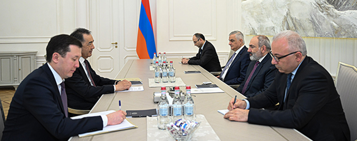 Пашинян обсудил с главой комиссии ЕЭК приоритеты председательства Армении в ЕАЭС