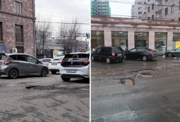 Երևանում արդեն իսկ ասֆալտապատվել է մոտ 2100 քմ․ քաղաքապետարան