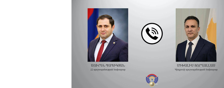 Министр обороны Армении представил кипрскому коллеге ситуацию на армяно-азербайджанской границе