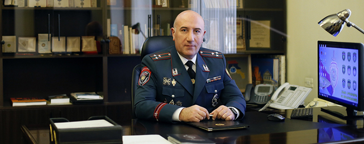Обязанности начальника полиции после отставки Осипяна будет выполнять замглавы ведомства Арман Саркисян