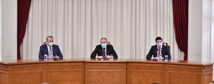 "Настало время проанализировать, что произошло": Пашинян представил нового директора СНБ руководящему составу службы