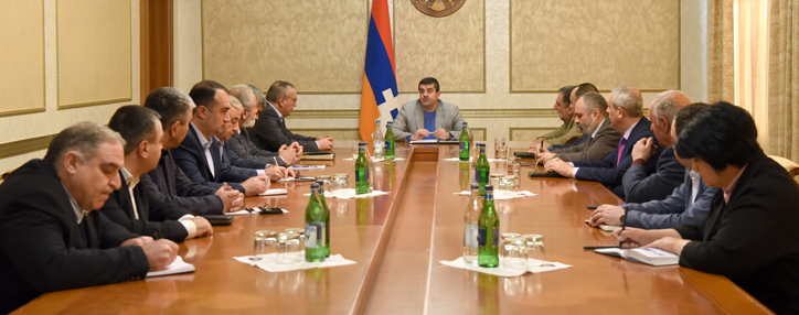 На совещании у президента Арцаха обсуждено агрессивное поведение Азербайджана по отношению к гражданскому населению
