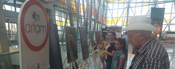 Галерея современного искусства открылась в международном аэропорту "Звартноц"