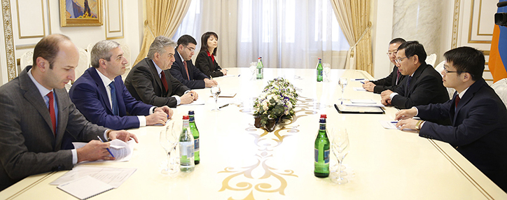 Китай готов углубить и расширить сотрудничество с Арменией по конкретным программам