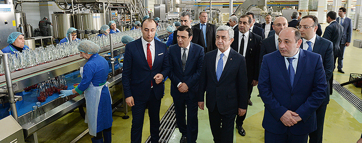 ՀՀ նախագահը ծանոթացել է «Սպայկա» ընկերության ընթացիկ գործունեությանն ու զարգացման ծրագրերին