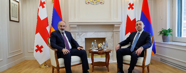 Премьер-министры Армении и Грузии обсудили ситуацию в регионе