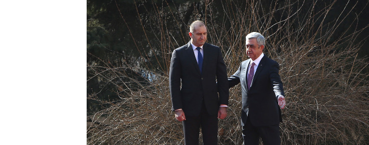 Ակնկալում եմ, որ այսօր կստորագրենք համագործակցության չորս շատ կարևոր փաստաթուղթ. Բուլղարիայի նախագահ