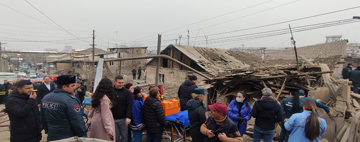 Էրեբունիում փլատակների տակից հանեցին երրորդ մարդուն 