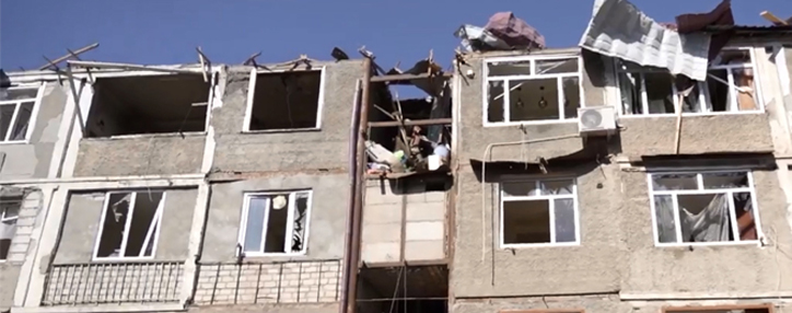 Հակառակորդը ծանր հրթիռներով հարվածել է Ստեփանակերտին. Արցախի ՄԻՊ