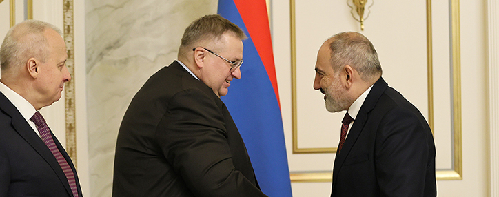Քննարկվել է Հայաստանի և Ռուսաստանի միջև հարաբերությունները. Փաշինյանն ընդունել է Օվերչուկին