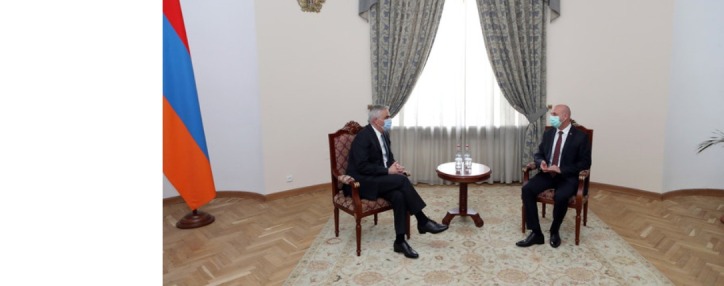 Փոխվարչապետ Մհեր Գրիգորյանն ընդունել է Հայաստանում իր առաքելությունն ավարտող Բելառուսի դեսպանին