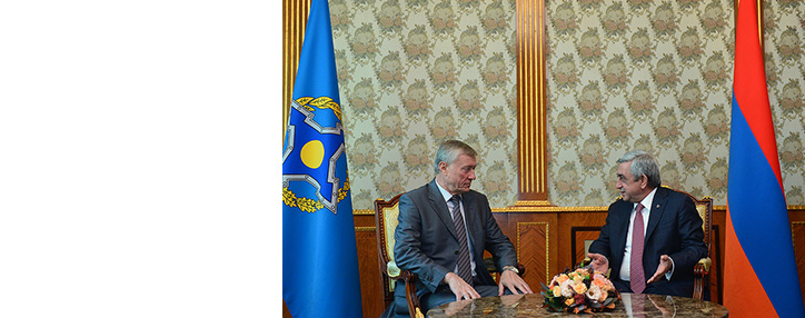 ՀՀ նախագահն ընդունել է ՀԱՊԿ գլխավոր քարտուղար Բորդյուժային