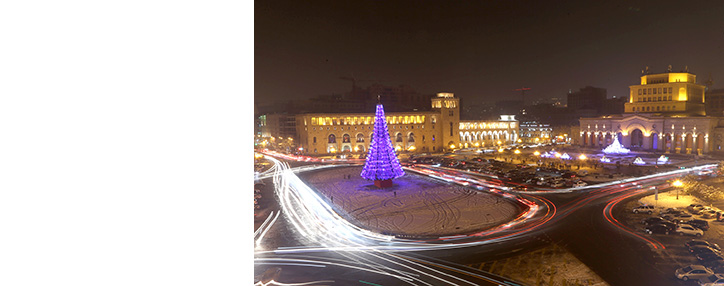 Ереван впервые с 2005 года заменит главную елку страны