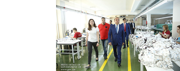 Премьер-министр: для расширения производства текстиля в Армении есть большой потенциал