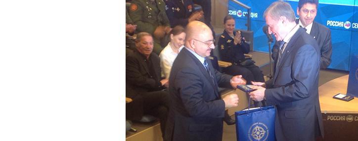 ARKA director general awarded CSTO medal