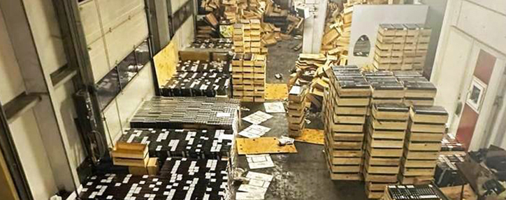 SRC prevents smuggling of batch of cigarettes to Russia (video)