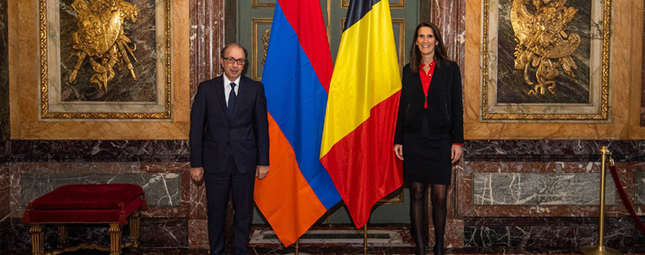 Главы МИД Армении и Бельгии обсудили вопросы региональной безопасности и стабильности