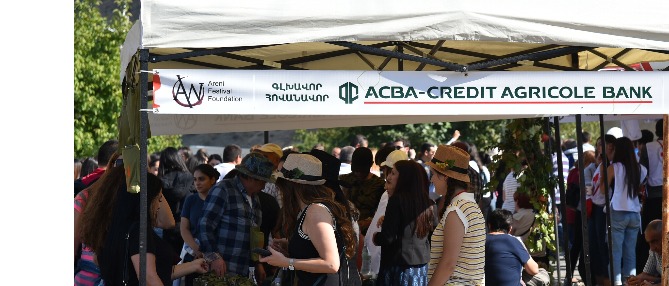 В Арени состоялся праздник вина при содействии АКБА-КРЕДИТ АГРИКОЛЬ БАНКа