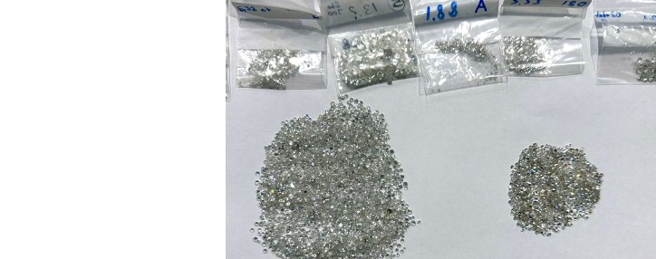 В Армению из Турции пытались незаконно ввезти 43 грамма алмазов