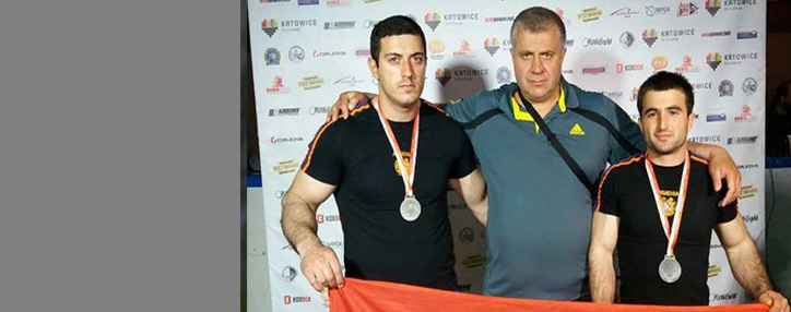 Армрестлеры из Армении удостоились шести медалей на первенстве Европы